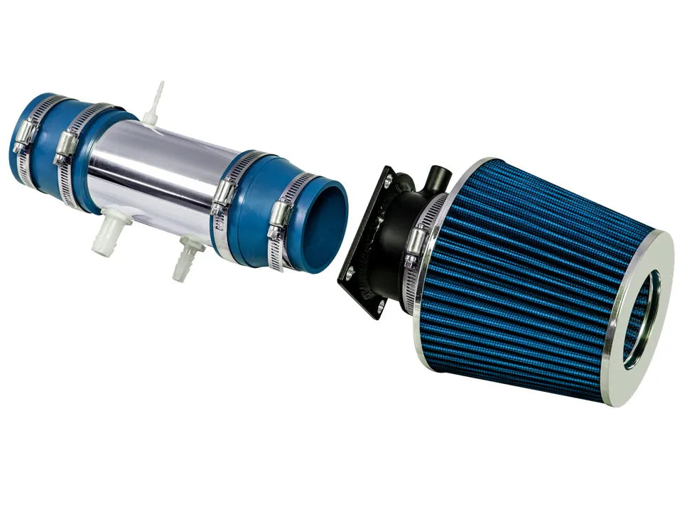 Short Ram Air Intake Kit, Blue