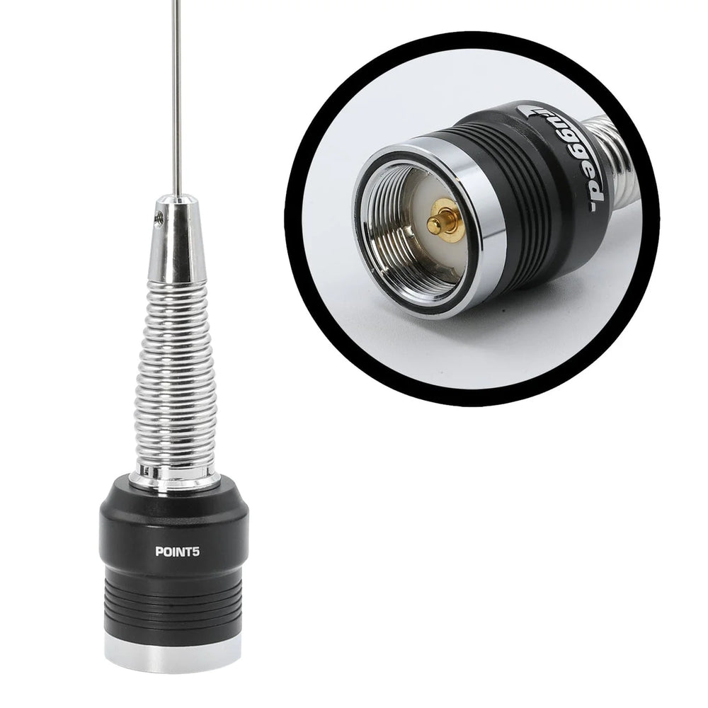 Radios GMRS/UHF 12.5-Inch No Ground Plane Whip Antenna