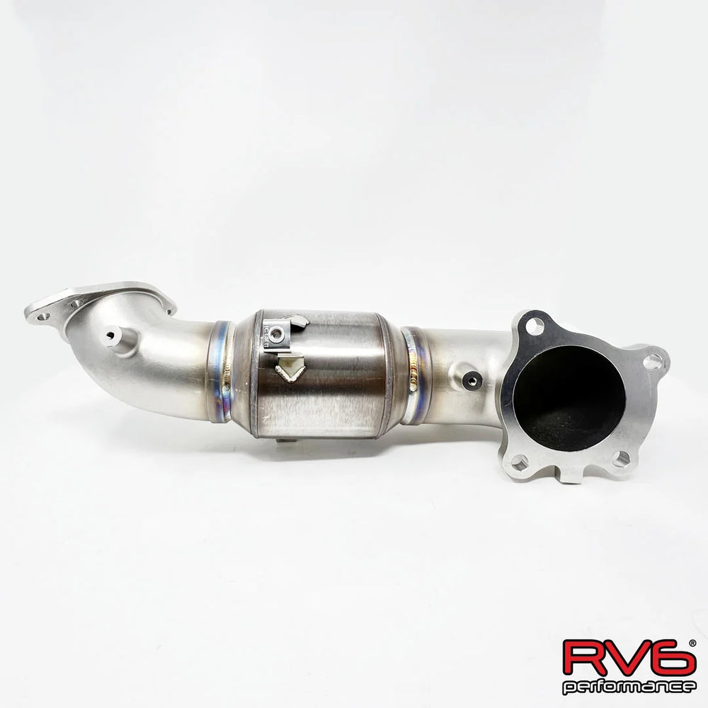 Gesi G-Sport Catted Downpipe 3.0" Outlet 4.5" Catalyst Core