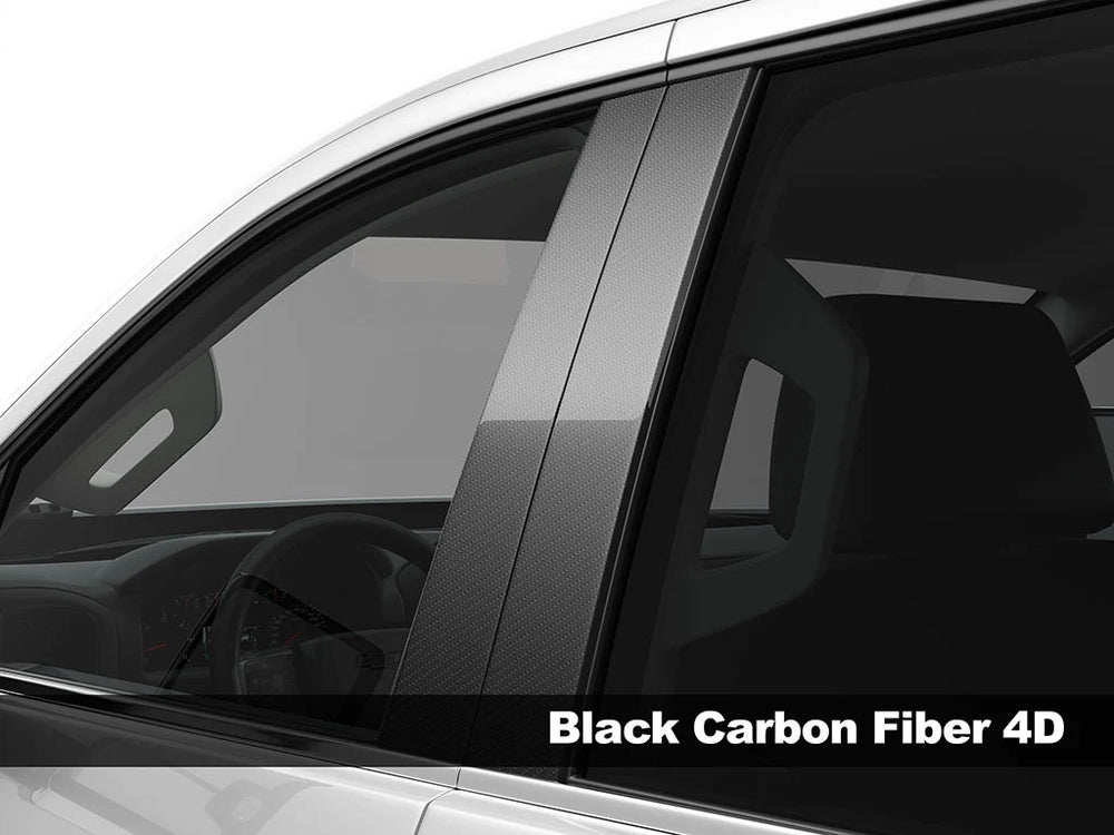 Carbon Fiber Pillar Covers