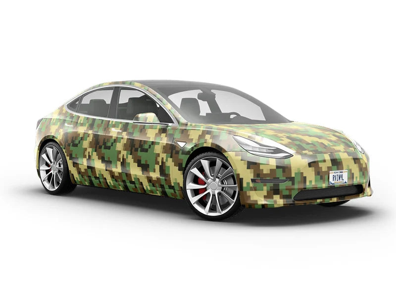 Pixel Pattern Vinyl Wrap