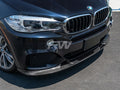 F15 X5 M Sport 3D Style Carbon Fiber Front Lip
