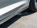 RWS Carbon Fiber Side Skirt Extensions