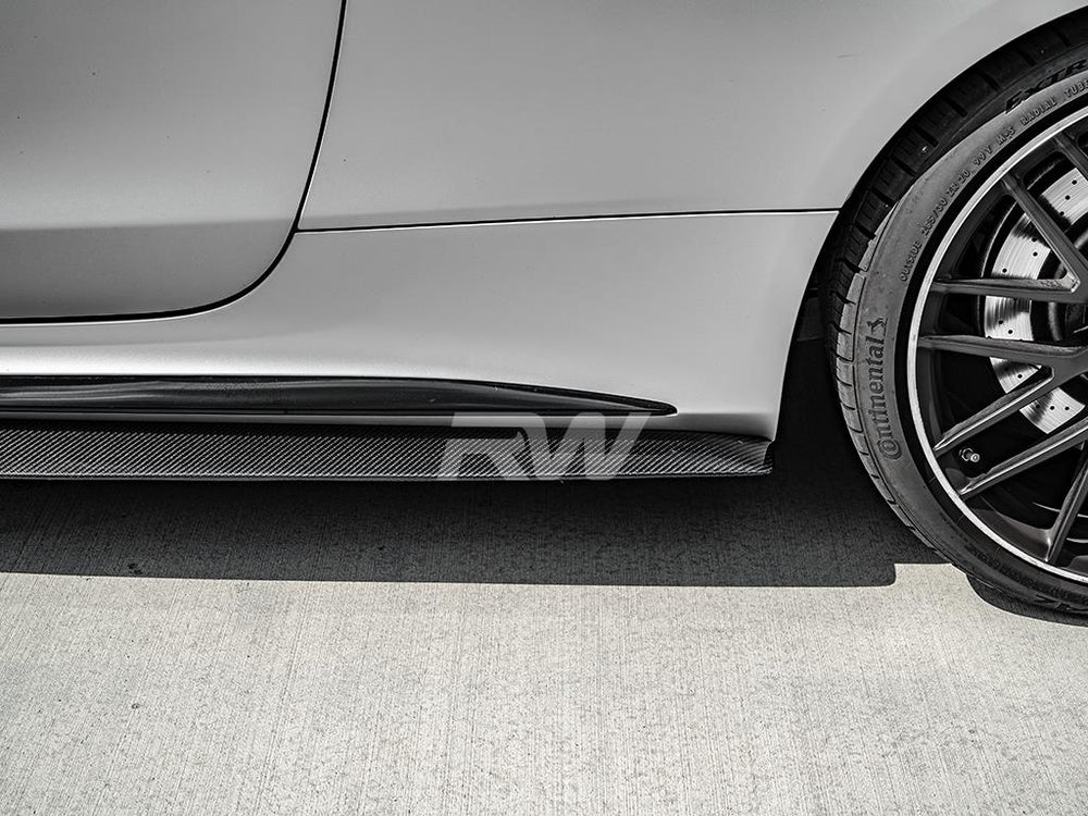 GTX Carbon Fiber Side Skirt Extensions