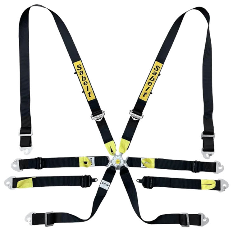 A622 Enduro 6-Point Racing Harness
