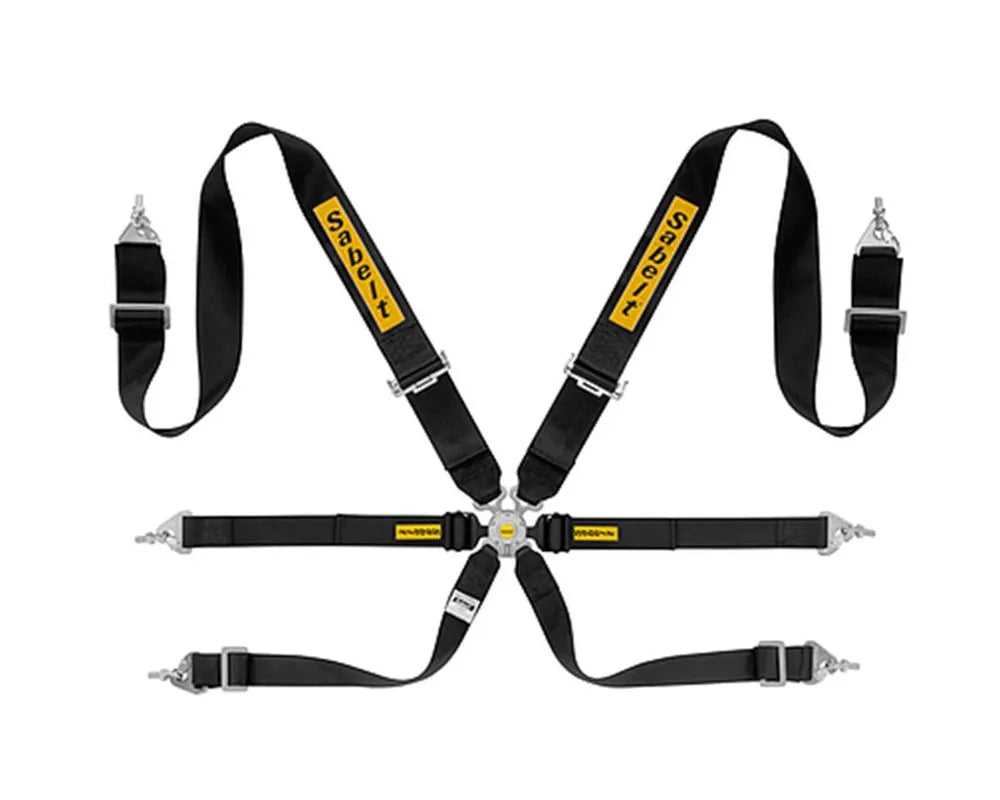 Steel Saloon Rally 6 Point Racing Harness