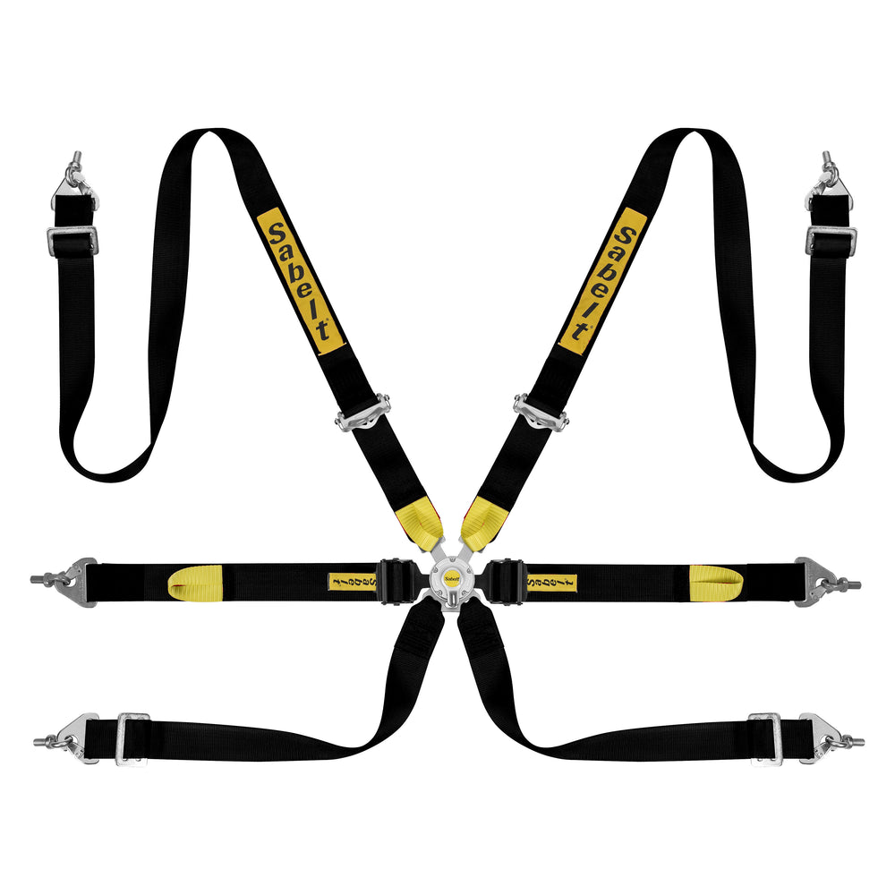 Enduro Silver 6-Point Racing Harness