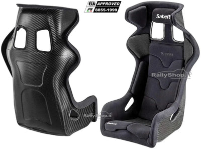 X-Pad Carbon FIA Racing Seat w/ DCT Head Protection