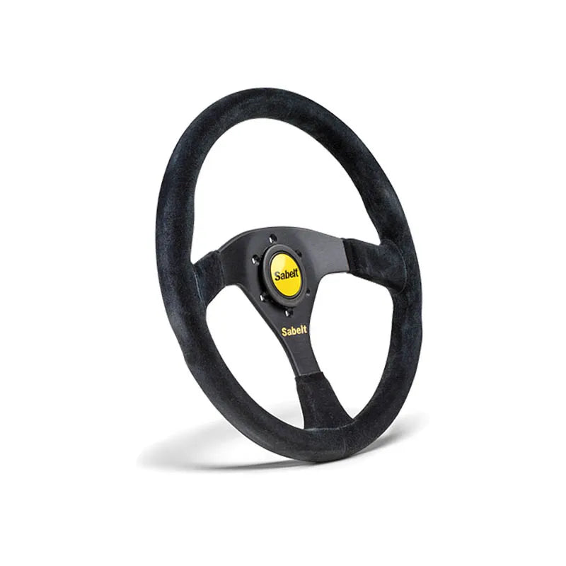 SW-635 350mm Suede Flat Steering Wheel