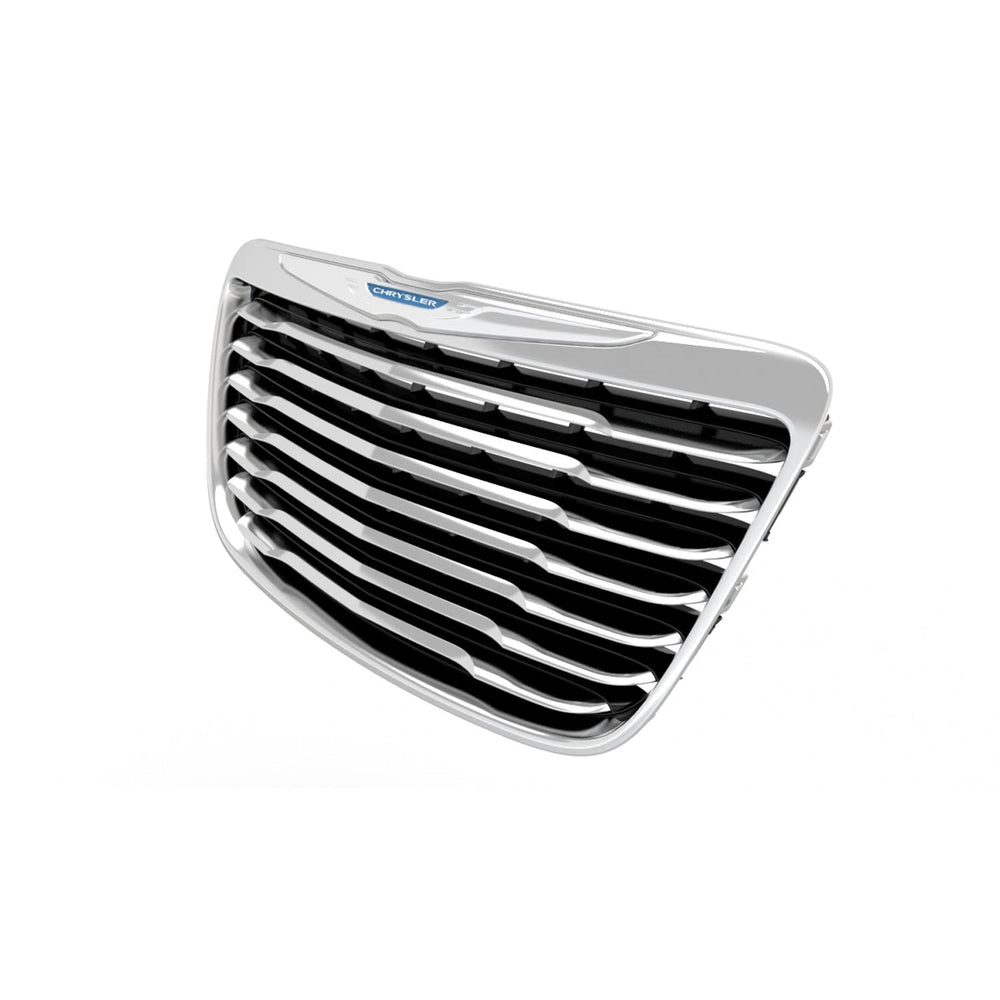 Radiator Grille with Chrome Shell and Black Insert