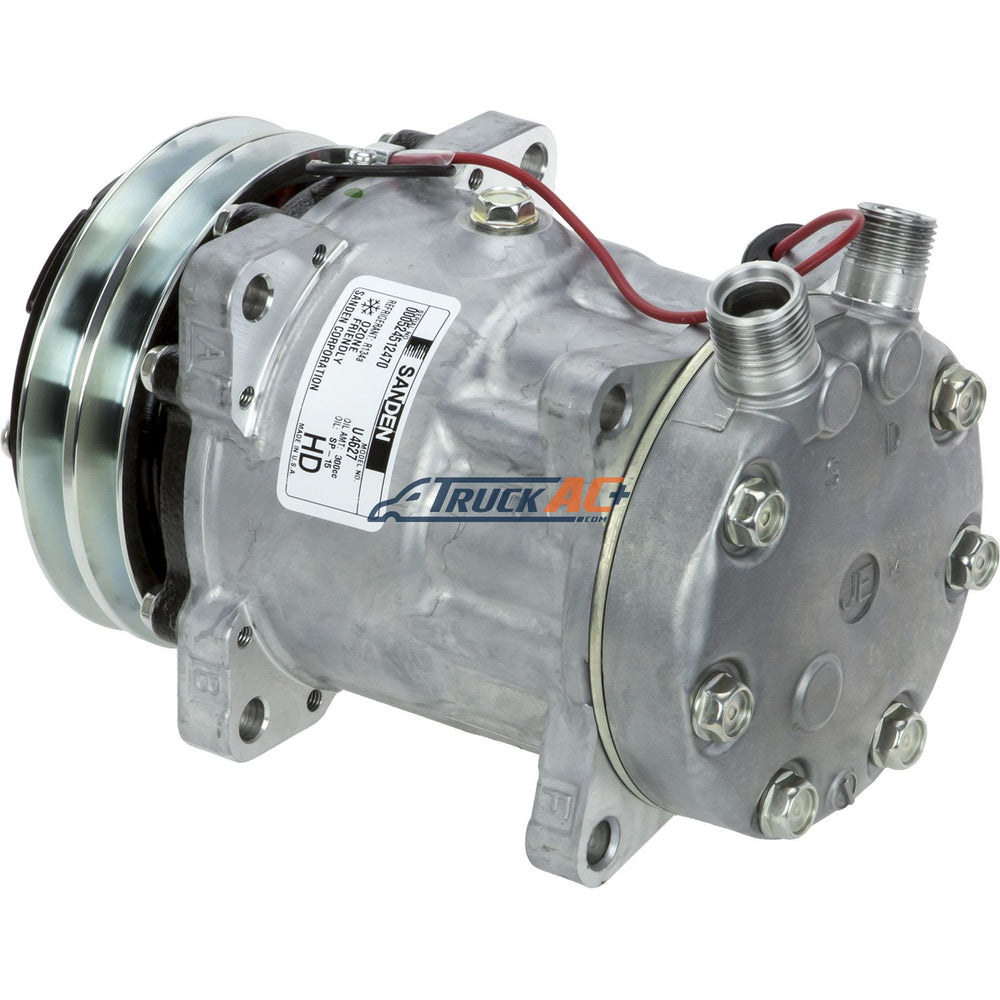 AC Compressor 12V 9.5CI 7-Cylinder