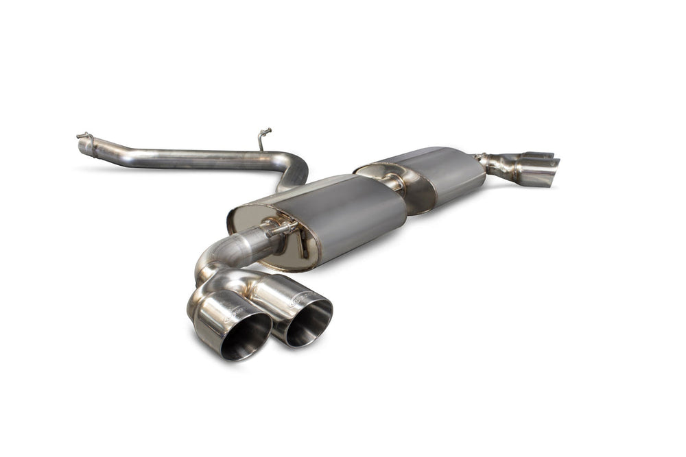 Redpower Cat-Back Exhaust System 70mm Daytona 90mm Tailpipe