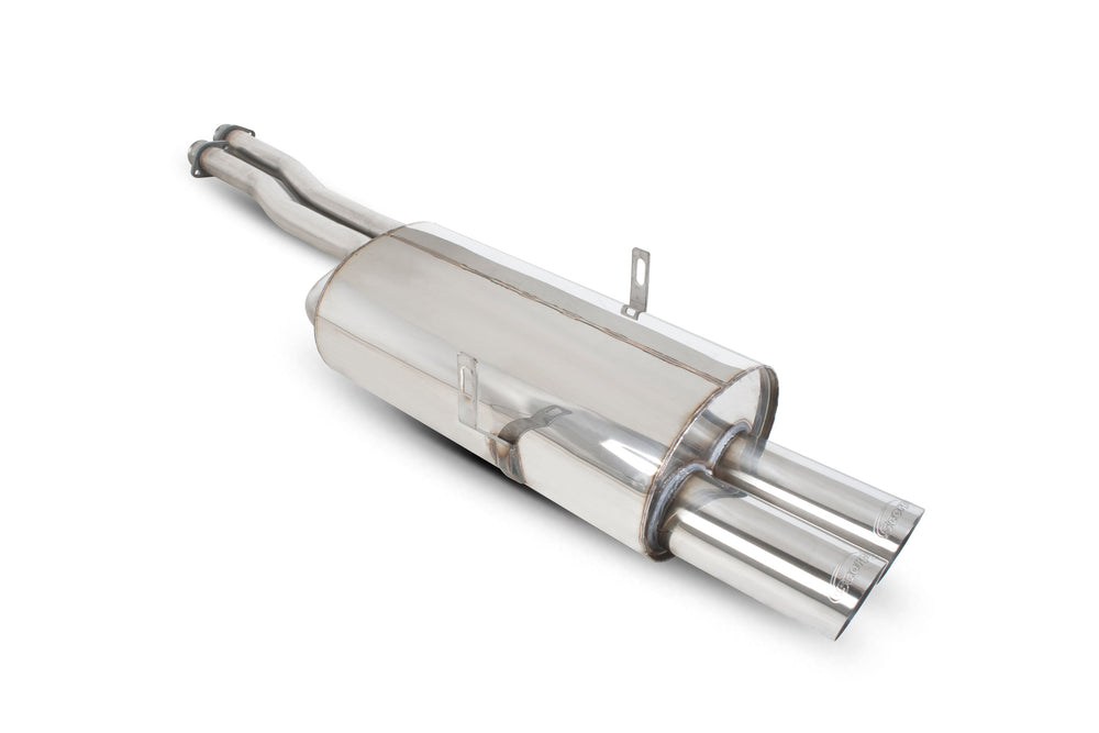 Redpower Cat-Back System, 2-Inch Pipe Twin 76mm STW Tailpipes