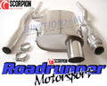 Daytona Tip Non-Resonated Cat-Back Exhaust