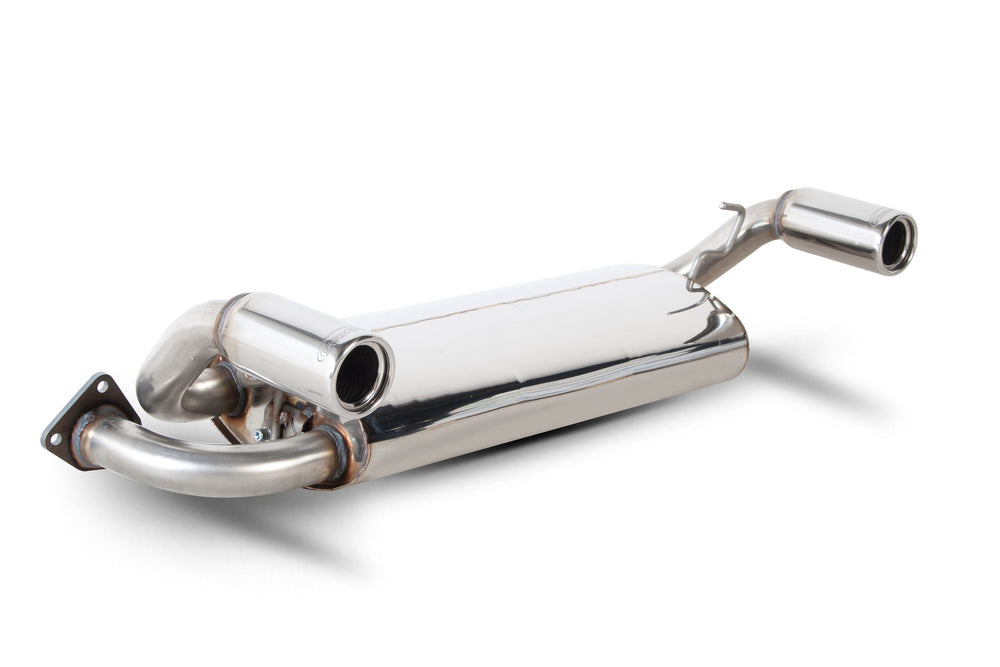 Rear Silencer with Twin Imola Tailpipe