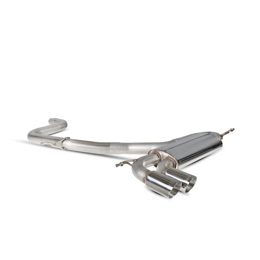 3" Cat-Back Exhaust System w/ Twin 83mm Daytona Tailpipes