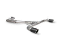 76mm/3-Inch T304 Stainless Steel Cat-Back Exhaust