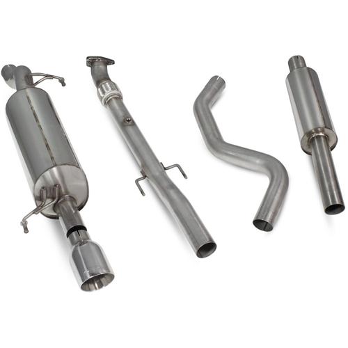 2.5-Inch Resonated Cat-Back Exhaust System with Daytona
