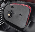 High-Flow Air Filter Kit with Black Finish