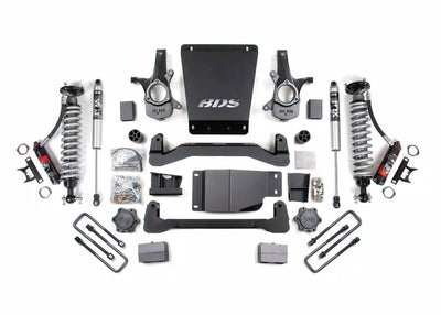 4" Coilover Lift Kit with FOX Front Coilovers