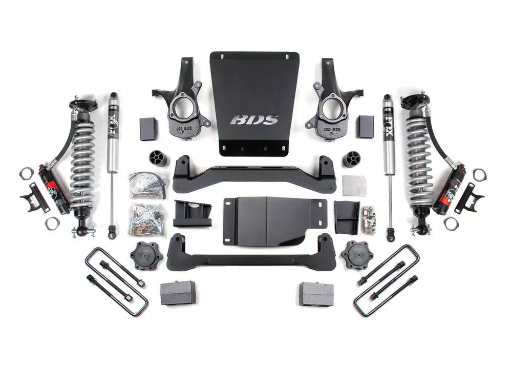 4" Coilover Lift Kit with FOX Front Coilovers