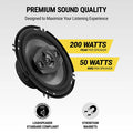 6.5-Inch 4-Way Speaker Set