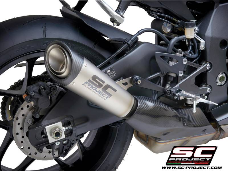 S1 Slip-On Silencer with Titanium Body