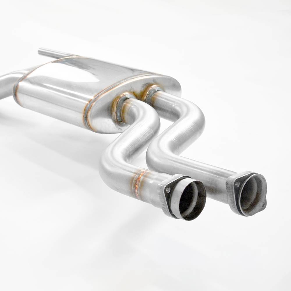 Stainless Steel Exhaust 95x75 mm