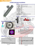 Deka 60lb/hr High Impedance Fuel Injector with Minitimer