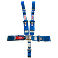 5-Point Latch & Link Racing Harness, Blue