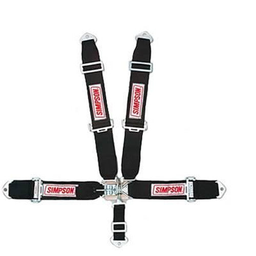 5-Point Latch & Link Racing Harness, Blue