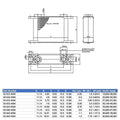 6-Series ProLine STD Oil Cooler 13-Row M22