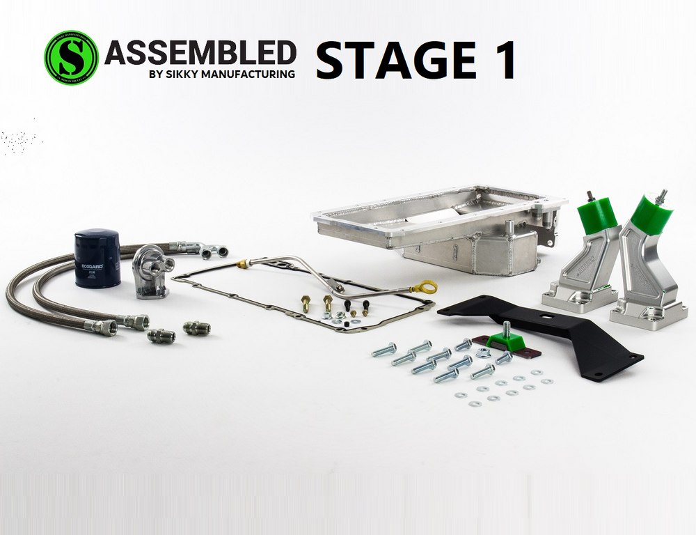 Stage 1 LS Swap Motor and Transmission Mount Kit