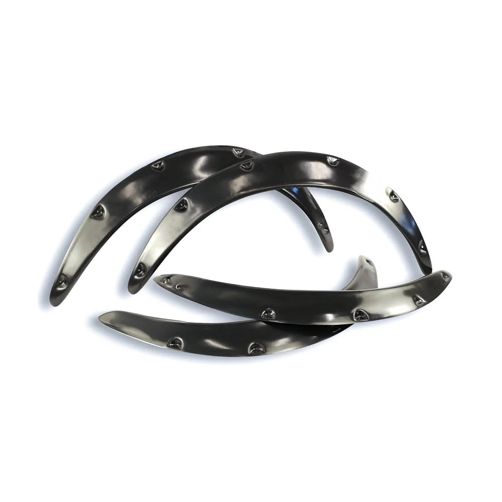 ABS Fender Flare Set [60mm, Smooth Black]