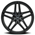 S101 Shadow 20x9 +38mm 5x112mm Satin Black