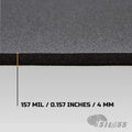 157 mil Closed-Cell Foam Insulation Mat