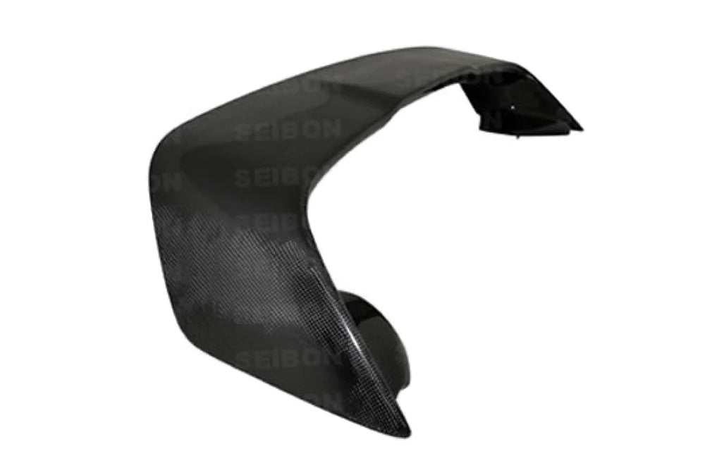 RS0809MITEVOX Glossy Carbon Fiber Rear Spoiler