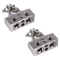 Solid Zinc Alloy Top Post Battery Terminal Set