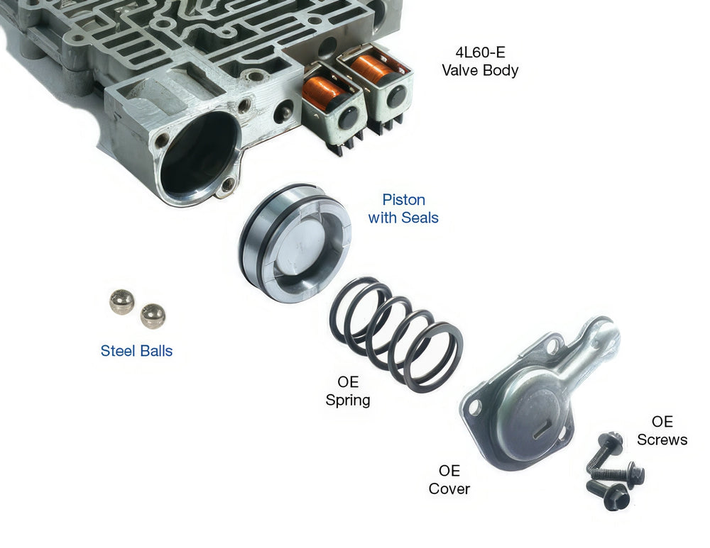 Pinless Forward Accumulator Piston Kit