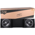 Dual 12-Inch Loaded Subwoofer Enclosure