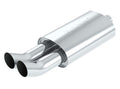 Universal Weld-In Muffler, 2.25" Inlet / 4" Outlet