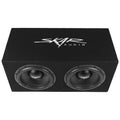 Dual 12-Inch Ported Subwoofer Enclosure