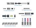 Zip Kit Valve Body Repair Kit for Ford 10R60/80 and GM