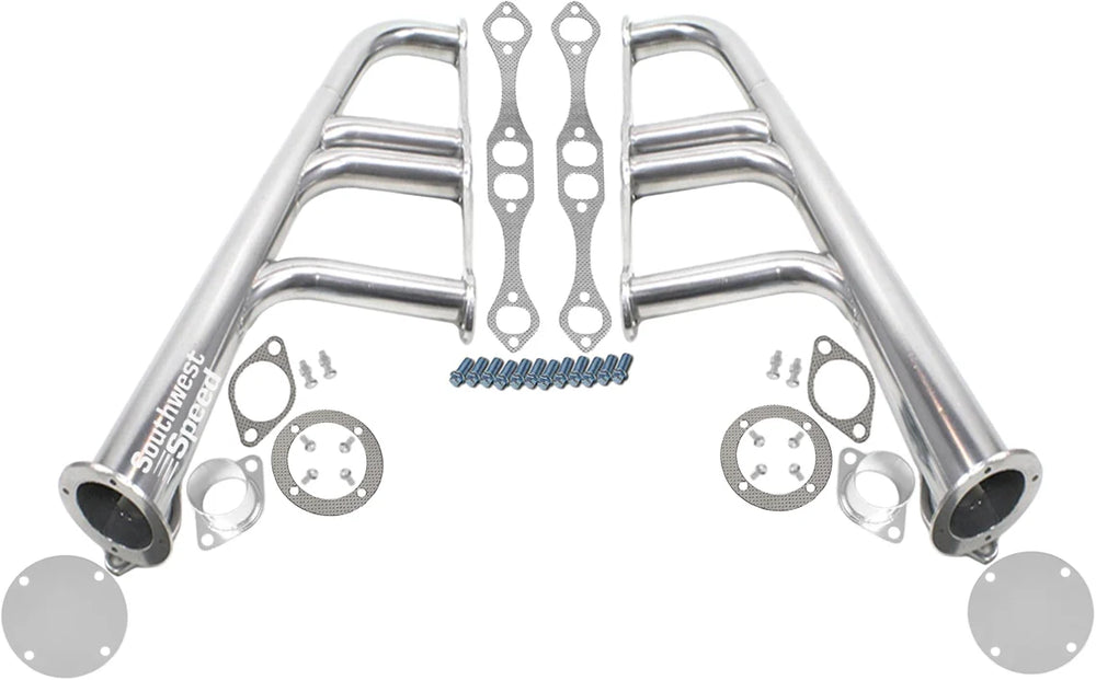 Small Block Chevy Lake Style Headers 1 5/8" Tube