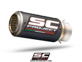 CR-T Half System Exhaust Carbon Fiber Titanium