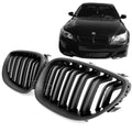 Matte Black Radiator Grille Set