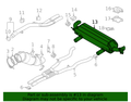 Rear Muffler with Exhaust Flap
