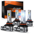 S2S 44000lm 6500K LED Headlight Bulb Set