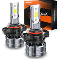 S2S LED Fog Light Bulbs, 12000 Lumens, 6500K