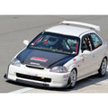 VSII-style Carbon Fiber Hood